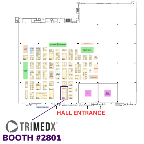 Visit TRIMEDX booth 2801 at AAMI eXchange, June 20-23, 2025.