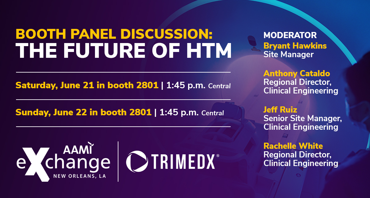 TRIMEDX at AAMI eXchange 2025 - Panel discussion: The Future of HTM