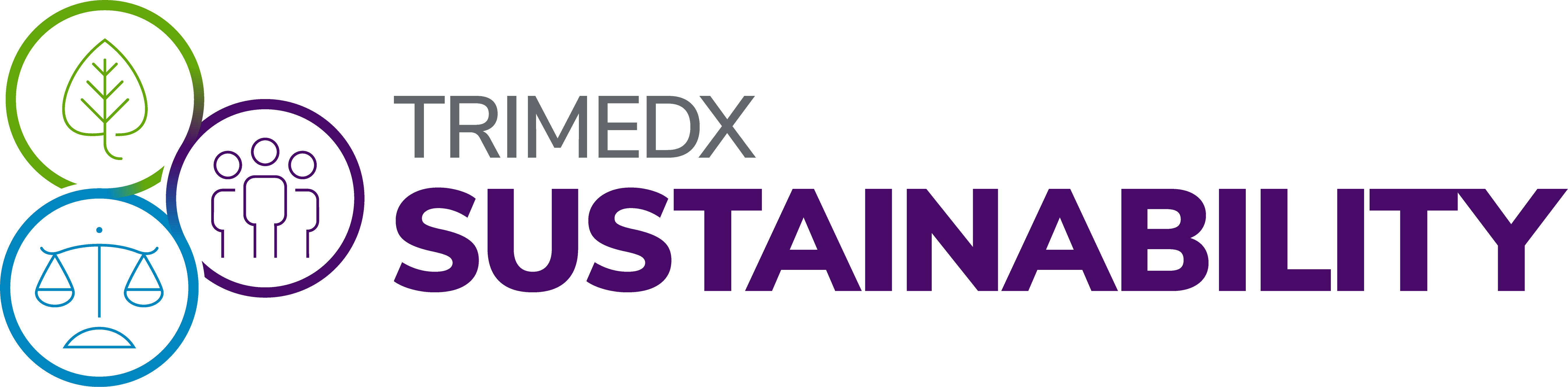 941872-122022 - Logo - TRIMEDX Sustainability wordmark FINAL -  Full color RGB