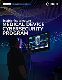 Thumbnail - Establishing a mature medical device cybersecurity program white paper