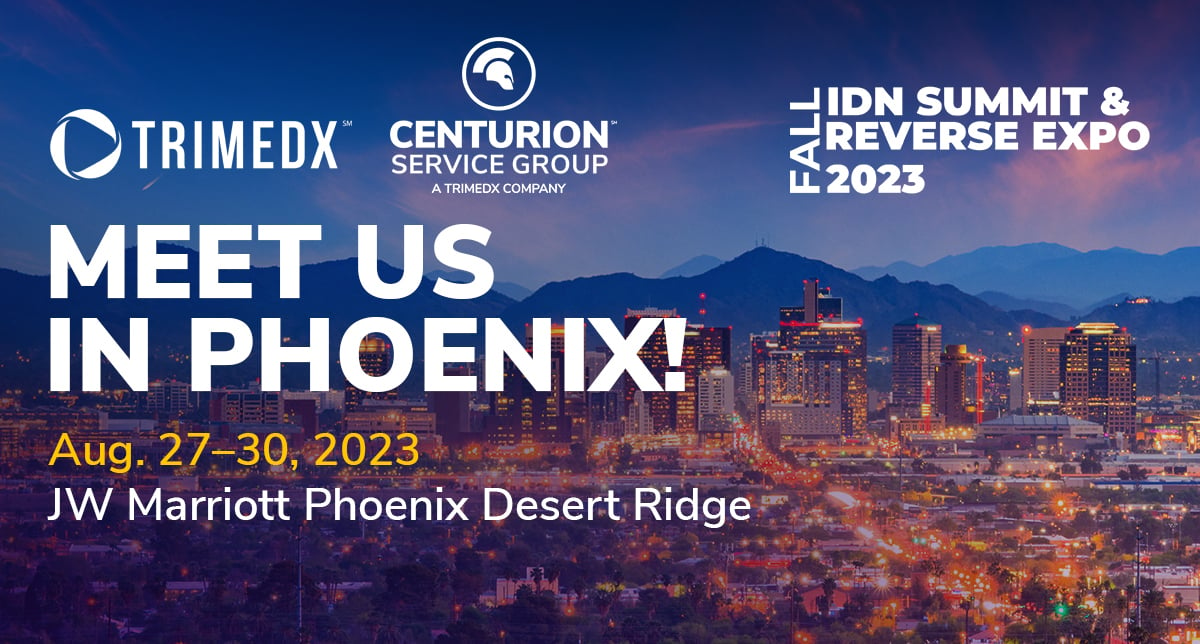 TRIMEDX is attending the 2023 Fall IDN Summit and Reverse Expo in Phoenix, Arizona, August 27-30.