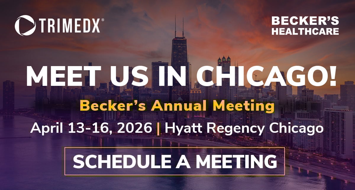 Meet TRIMEDX at Becker's 16th Annual Meeting, April 13-16, 2026.