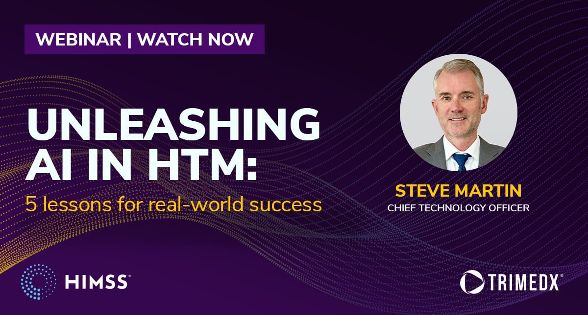 Watch our on-demand webinar to break down five essential lessons every HTM organization should know to successfully leverage AI.