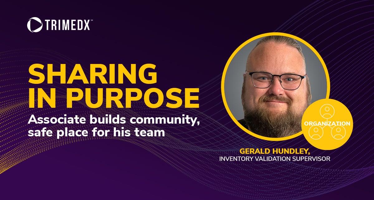 Sharing in purpose: How Gerald Hundley builds community on his team