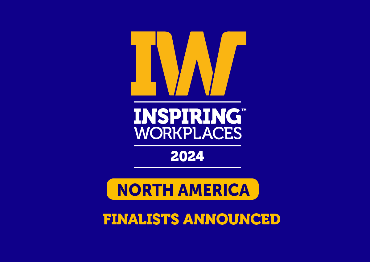 TRIMEDX being recognized as a Top 100 at North American Inspiring Workplaces Awards