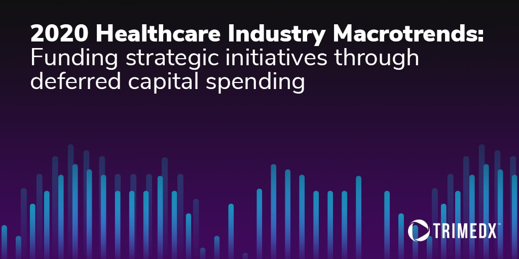 funding strategic initiatives using deferred capital spending