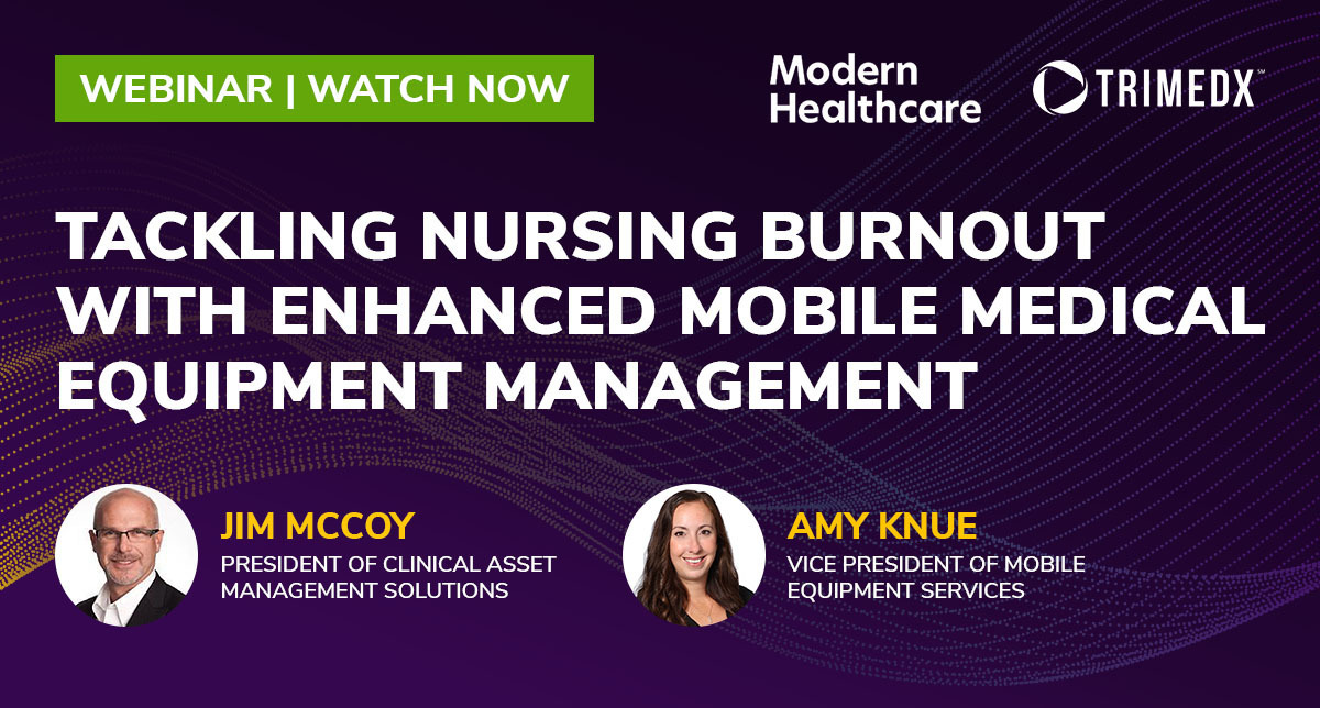 Tackling Nursing Burnout with Enhanced Mobile Medical Equipment Webinar