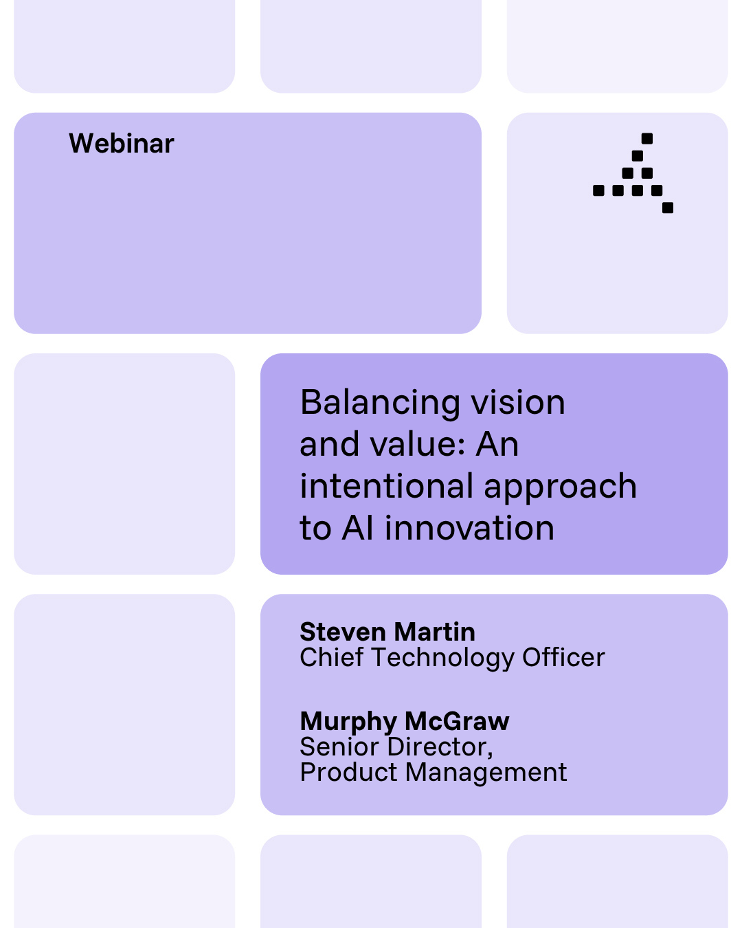 Trimedx webinar: Balancing vision and value: An intentional approach to AI innovation