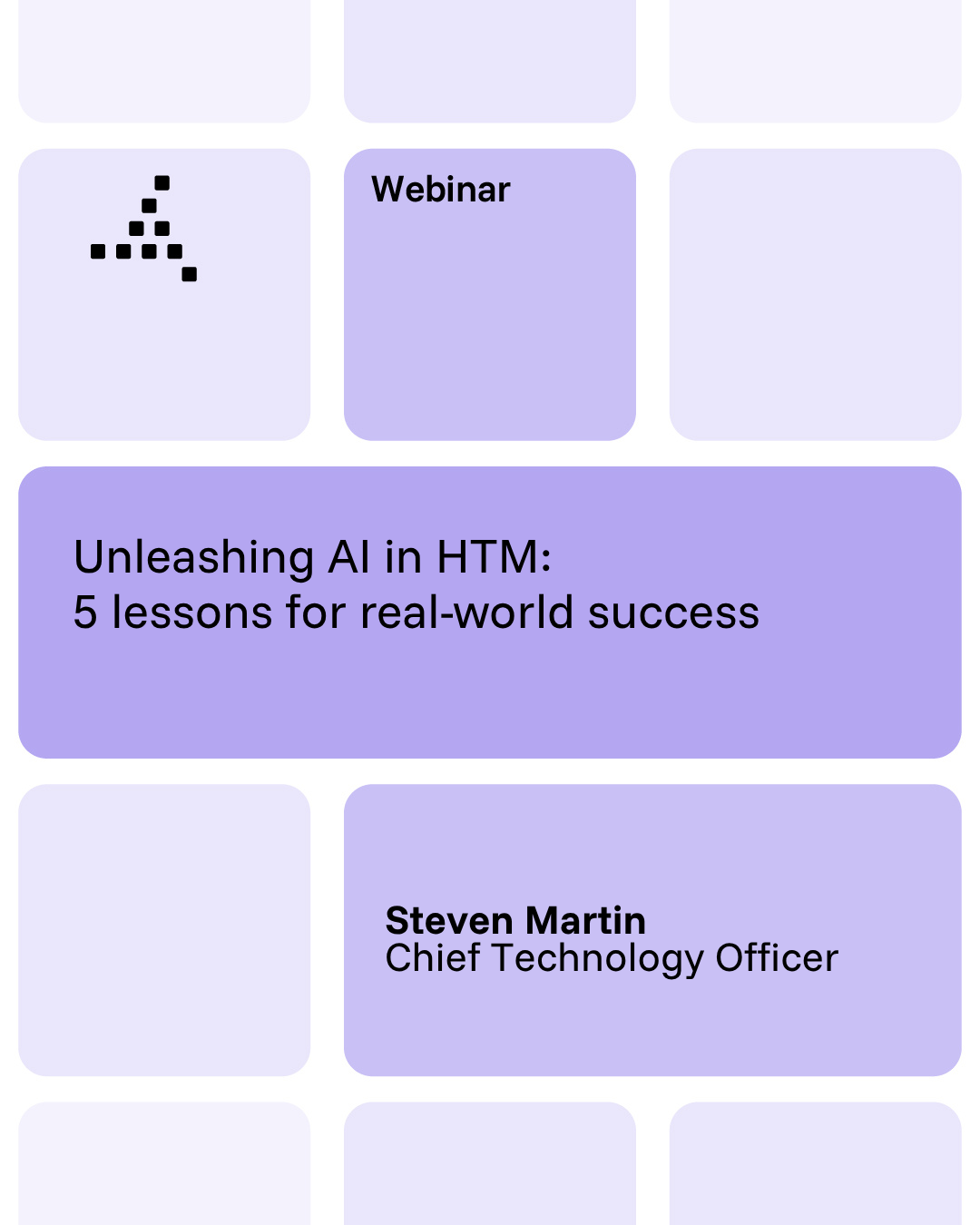 Trimedx webinar: Unleashing AI in HTM: 5 lessons for real-world success