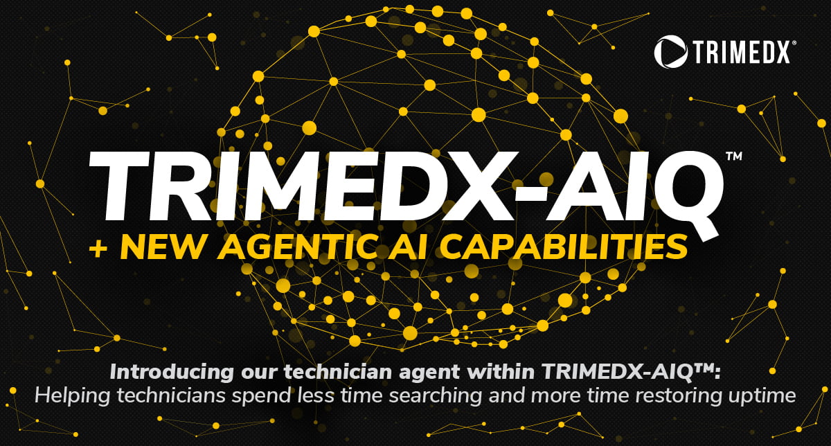 TRIMEDX introduces new agentic AI capabilities as part of TRIMEDX-AIQ™ to help biomedical technicians resolve issues faster, improving equipment availability