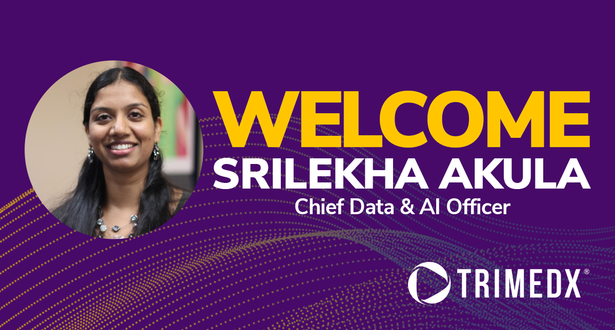 TRIMEDX welcomes Chief Data & AI Officer Srilekha Akula