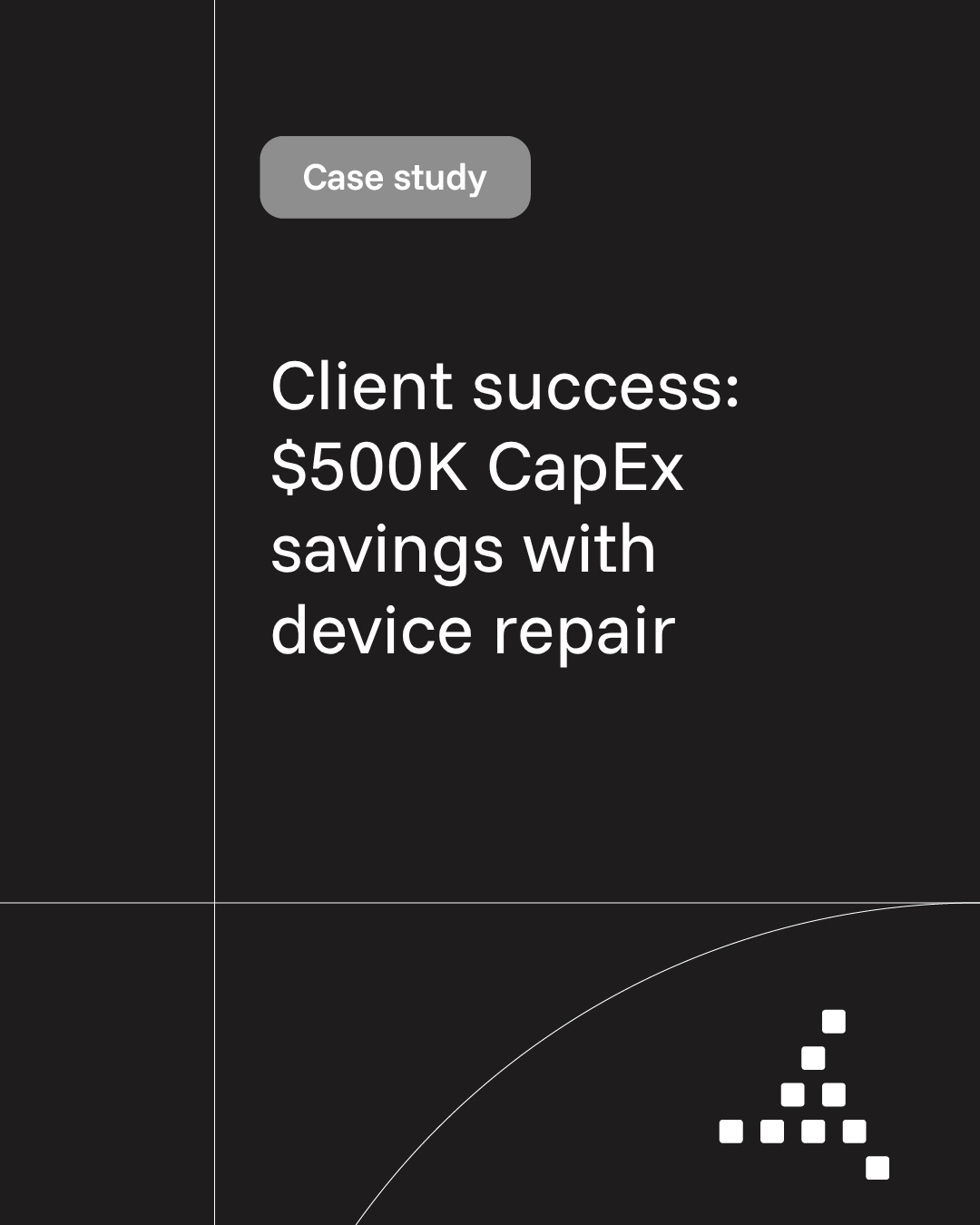 Trimedx client success: $500k CapEx savings with device repair