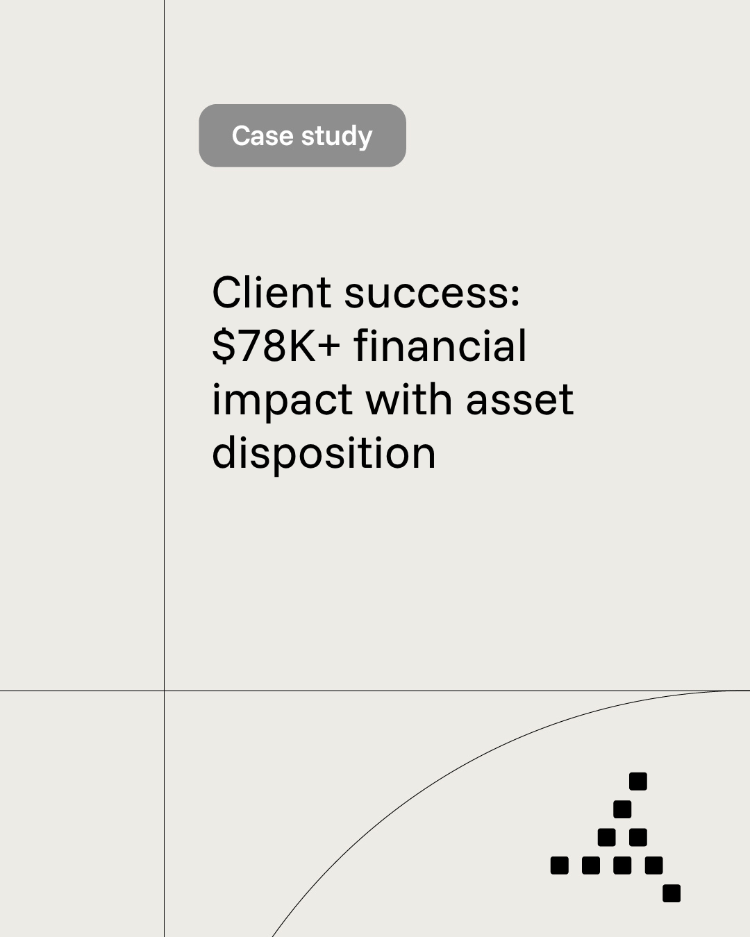 Trimedx client success: $78K+ financial impact with asset disposition