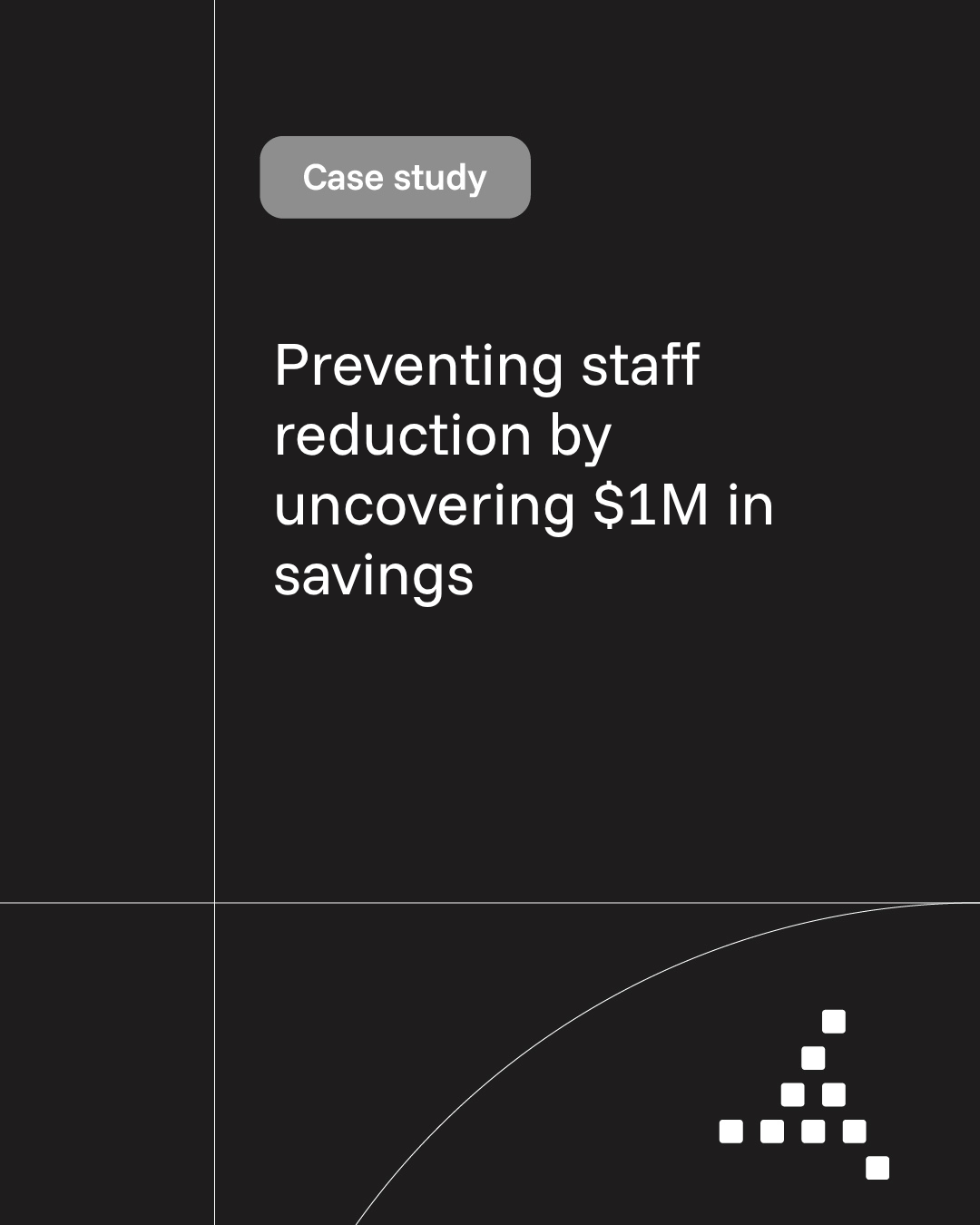 Trimedx case study: Preventing staff reduction by uncovering $1M in savings