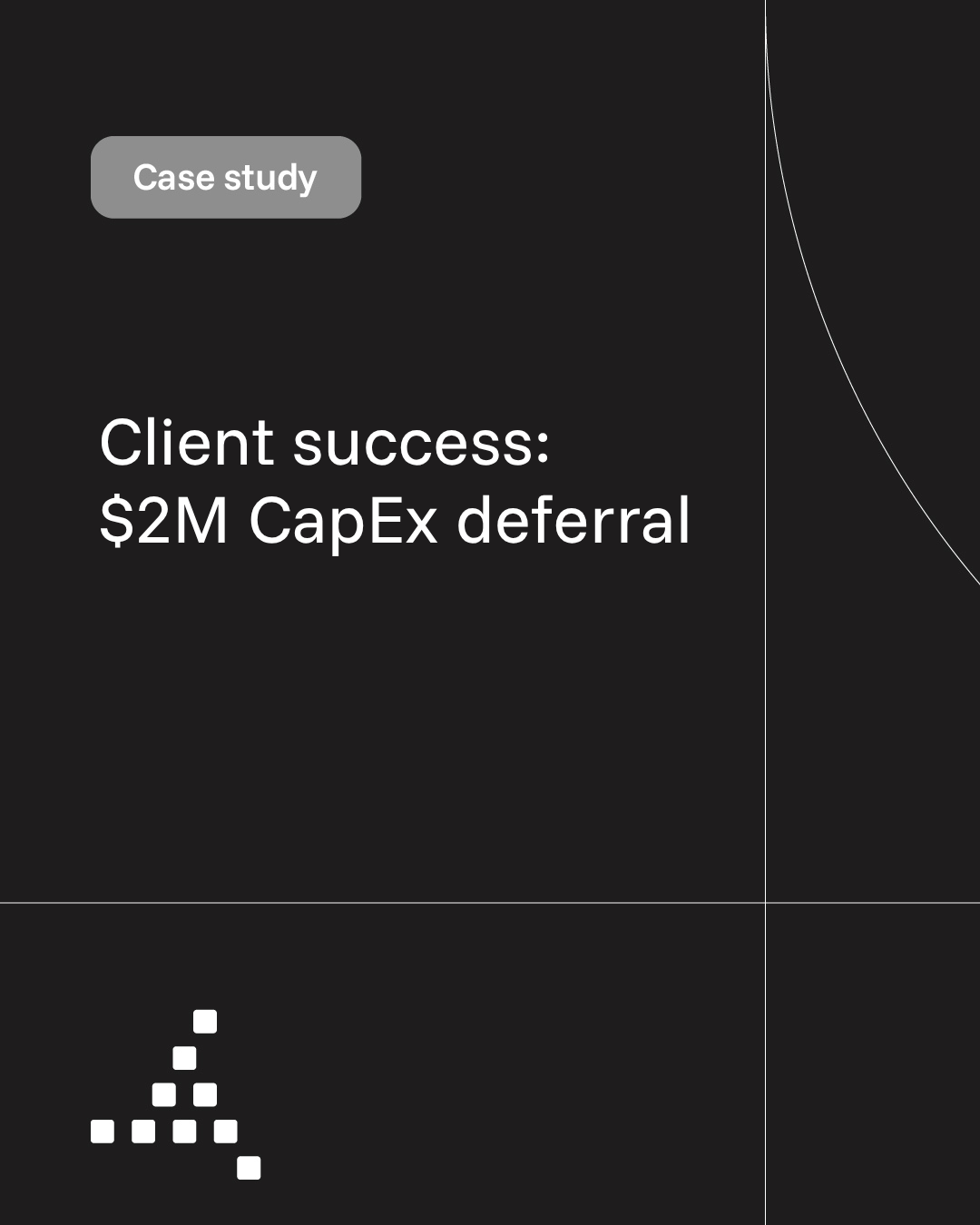 Trimedx case study: Client success: $2M CapEx deferral