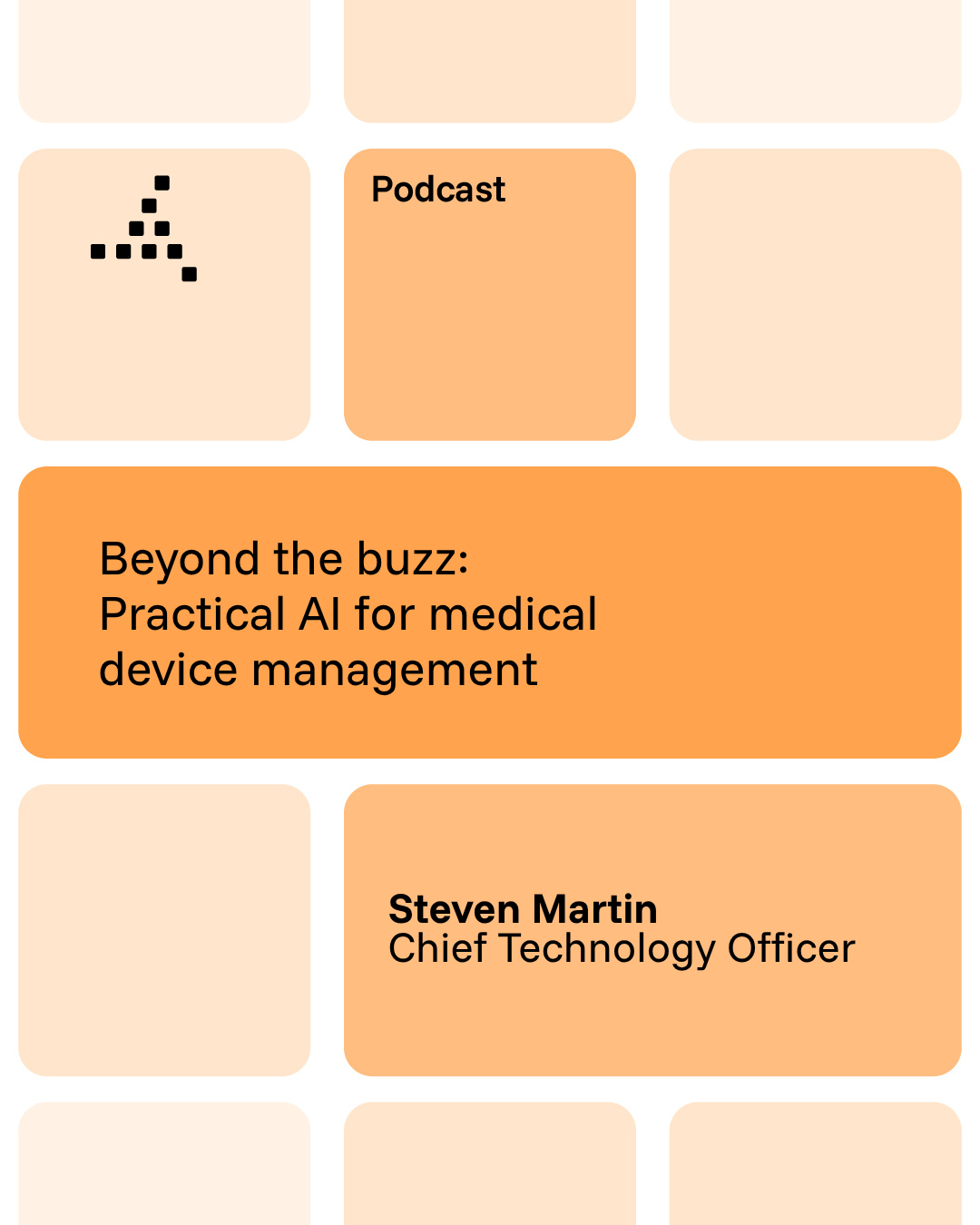 Trimedx podcast: Beyond the buzz: Practical AI for medical device management podcast