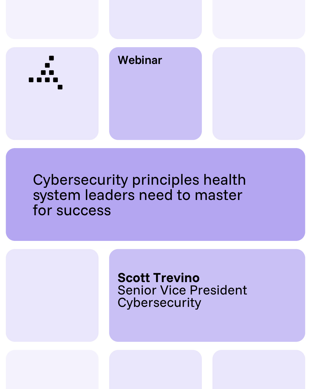 Trimedx webinar: Cybersecurity principles health system leaders need to master for success