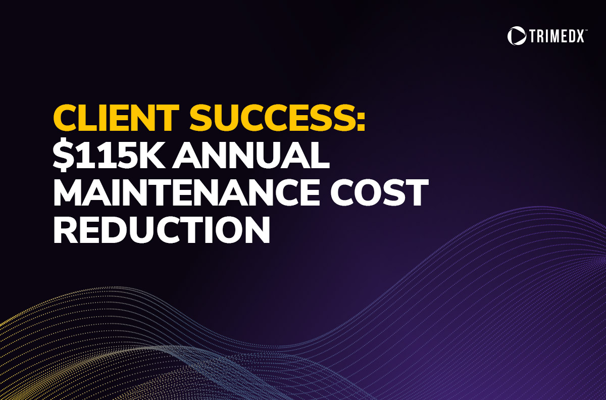 Client Success: Medical equipment maintenance cost reduction